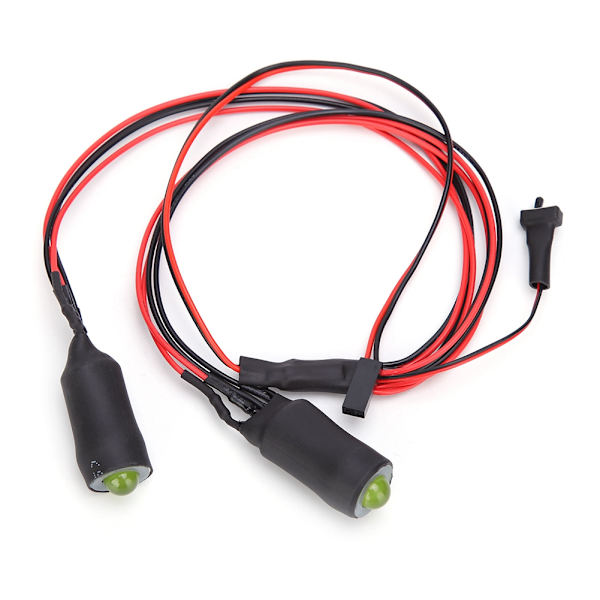 1/10 13mm RC Allmän Strålkastare Fjärrkontroll Bil LED-ljus DIY Modifiering Tillbehör Lila Gul