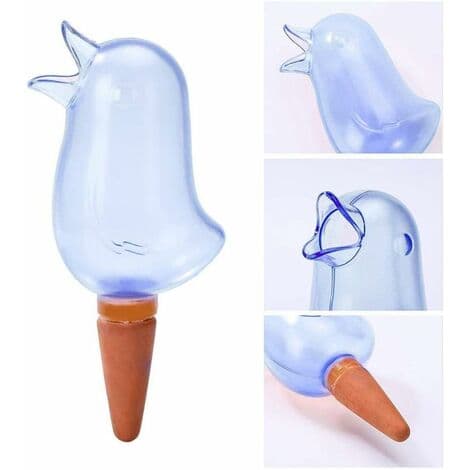 Self-Watering Globe in Bird Shape Transparent Watering Can Durable Self-Watering Devices Automatic Watering