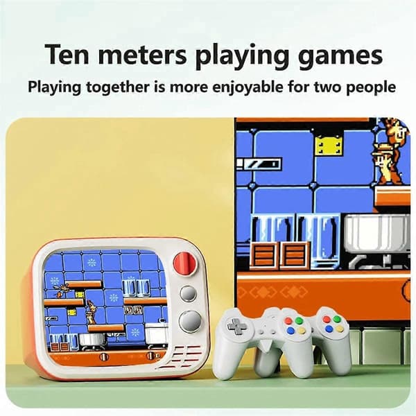 H7 Retro Nostalgisk TV-spillkonsoll Doble spillere TV-spillkontroller B