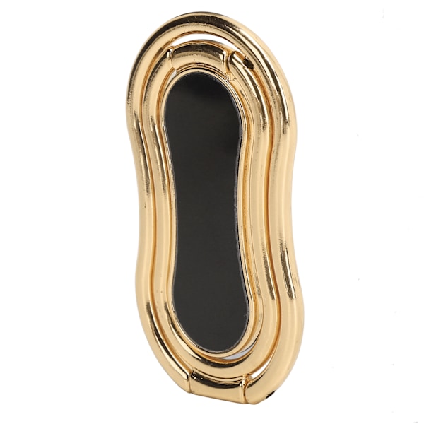 Finger Ring Mobiltelefon Holder Stand Foldbar 360° Roterende Telefon Bagside Håndgreb Holder Guld