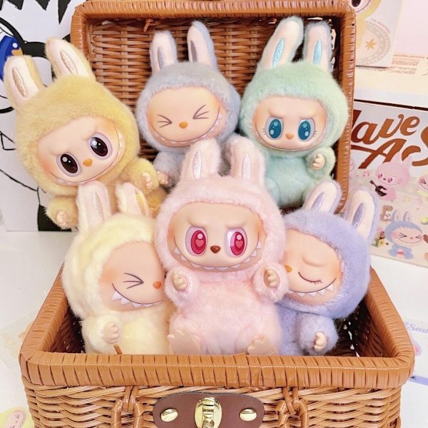 Pop Mart Pull Bub Kanin Monster Plyslegetøj - 17cm Siddende Søde Samlerobjekt #7