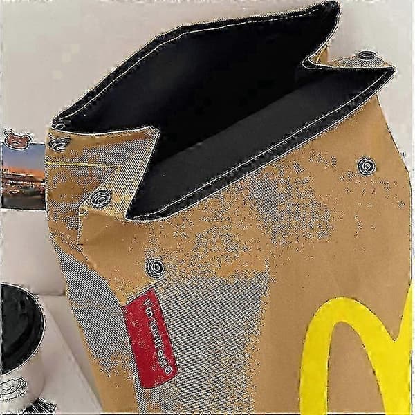 2025 McDonalds mönstrad ryggsäck resväska