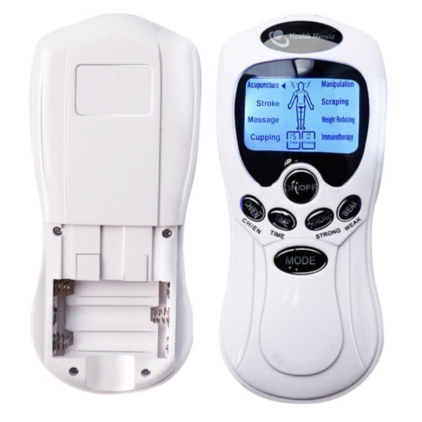 EMS Tens Massage Stela Muskler Elektronisk Muskelstimulator vit&hälsa och skönhet white