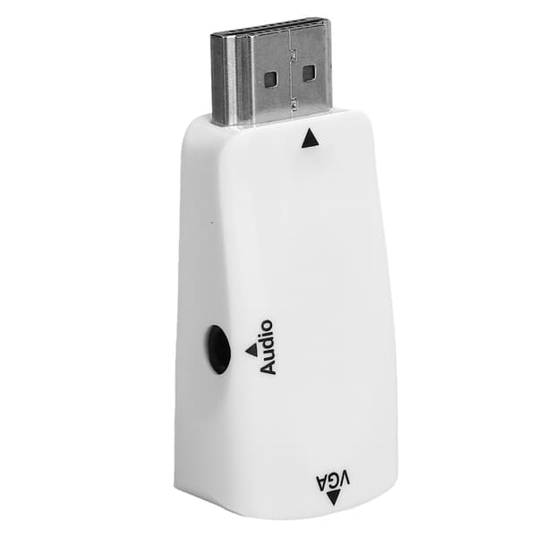 HD Multimedia Interface Han til VGA Hun Konverter Adapter til PC Laptop Projektor