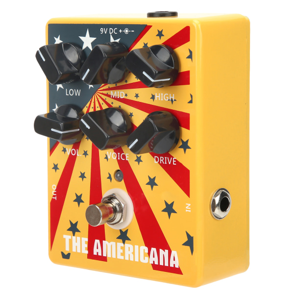 American Sound Pedal Elektrisk gitar Effekt Simulering Tone Musikkinstrument tilbehør