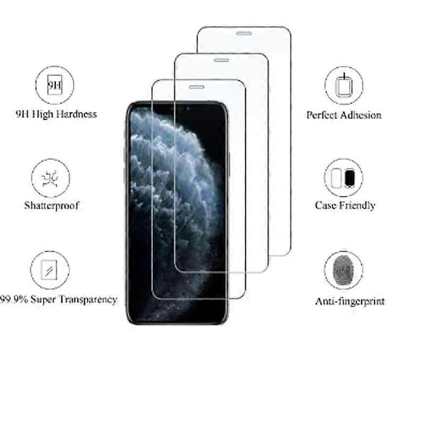 3 kpl - Superkarkaistu lasinen näytönsuoja iPhone 11:lle