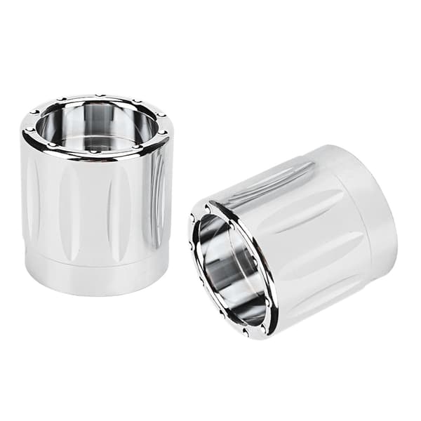 2 stk. Akselmutter Deksel Deksel Deksel Tilbehør i Aluminium (Forgylt)