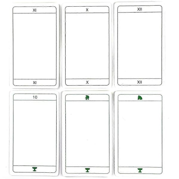 Empty Tarot Deck - 78 Cards Create Your Own Tarot