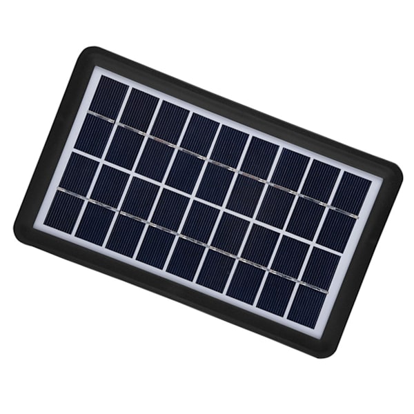 9V 3W Solpanel Vattentät 93% Ljustransmission Polykristallin Solcell