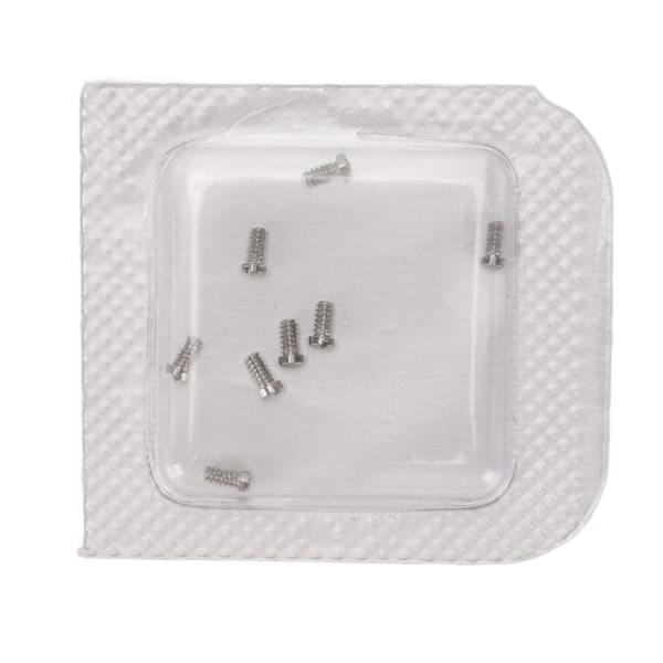 8 stk. Mikro Ur Reparasjonsskruer Rustfritt Stål Ur Bakdeksel Skruer for Ballon Bleu Dame 1 X 1.3 X 2.4mm