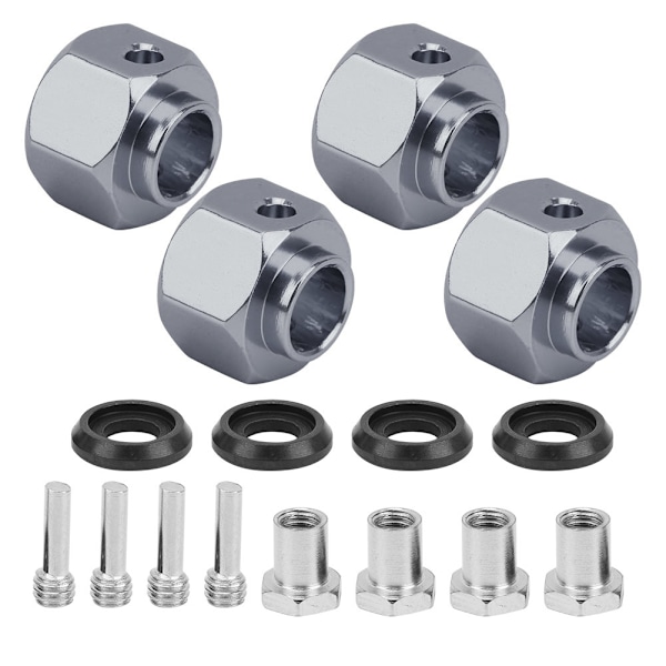 Hex Hub Breddningskontakt 8mm Tillbehör för Traxxas/TRX4/TRX6 1/10 RC Modellbil Titanfärg