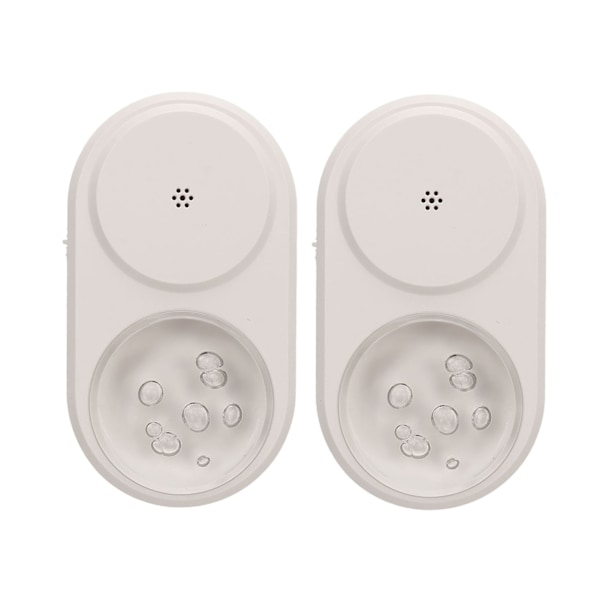 2 stk. Plug-in Natlampe LED RGB Varm Hvid Tilstand 55 Lumen Sød Børnelampe til Soveværelse EU Stik 100‑240V