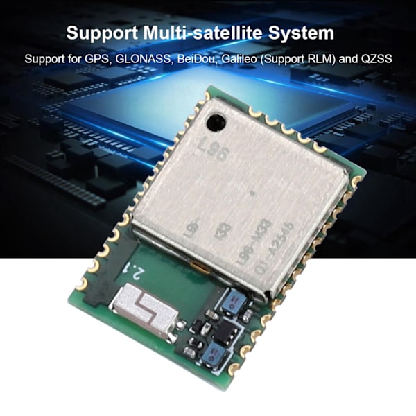 Multi satellitsystem GPS/GNSS-modul Låg strömförbrukning Stöd för DGPS/SBAS