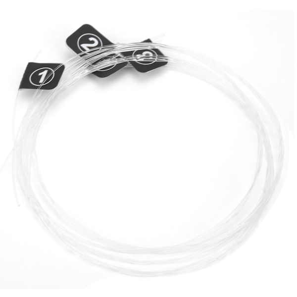 4st Fluorocarbon Strängar Instrumentdelar för Gitarr eller Ukulele Universalsträngar TX-2