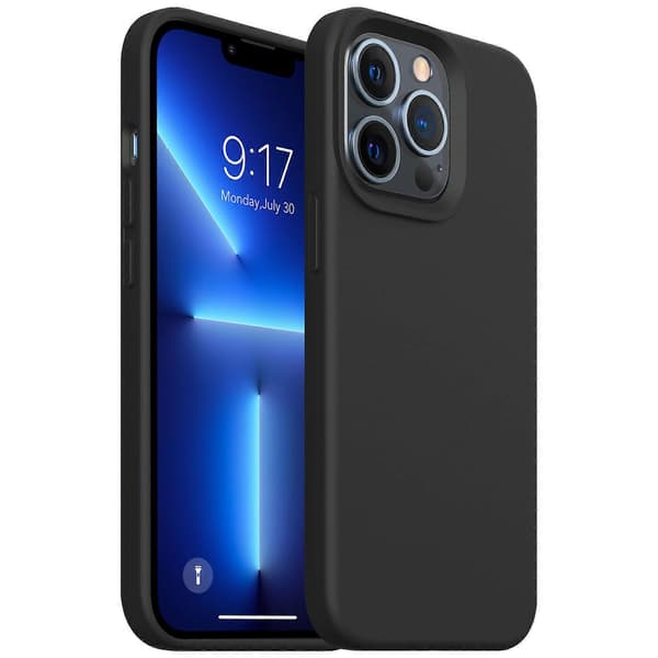 Velegnet til iPhone 13 Mini mobiltelefoncover i flydende silikone