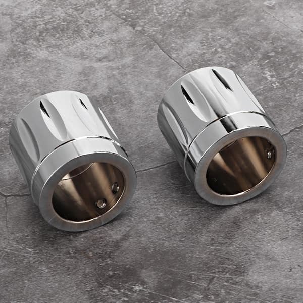 2 stk. Akselmutter Deksel Deksel Deksel Tilbehør i Aluminium (Forgylt)