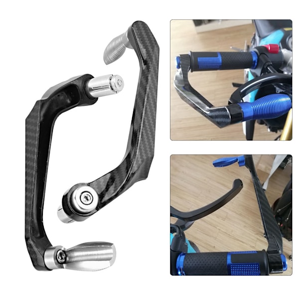 7/8 tum Universal Aluminiumlegering Motorcykel Styre Skydd (Silver)
