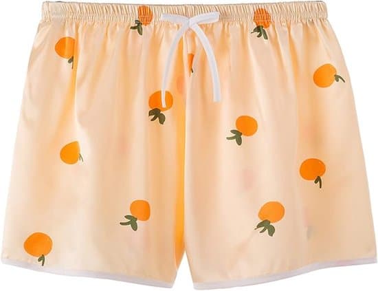 Pyjamas - Pyjamas til kvinder - 7-delt pyjamassæt i satin til kvinder: toppe, bukser og shorts til forår, sommer og efterår – Størrelse M M