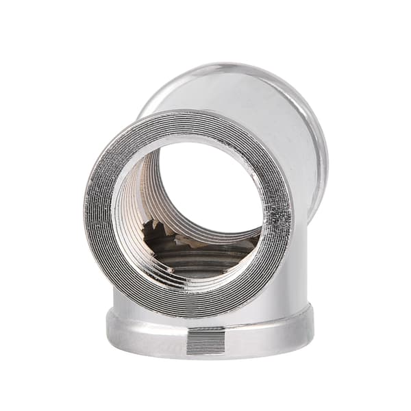 G1/4 Gevind 3 Vejs T Form Fitting Splitter Adapter til PC Vandkølingssystem