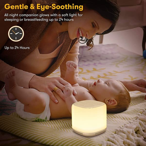 This white noise machine has adjustable colors and can help soothe your emotions and promote sleep.