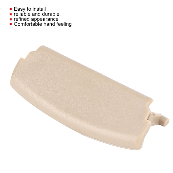Auton keskikonsolin kyynärnojan laatikon kannen soljen nappi lisävaruste sopii A4 B6 2002-2007 Beige