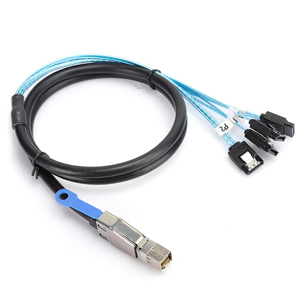 H0402 Mini SAS -kaapeli SFF-8644 - 4 x SATA Ulkoinen palvelimen kiintolevy tietokonetarvikkeet