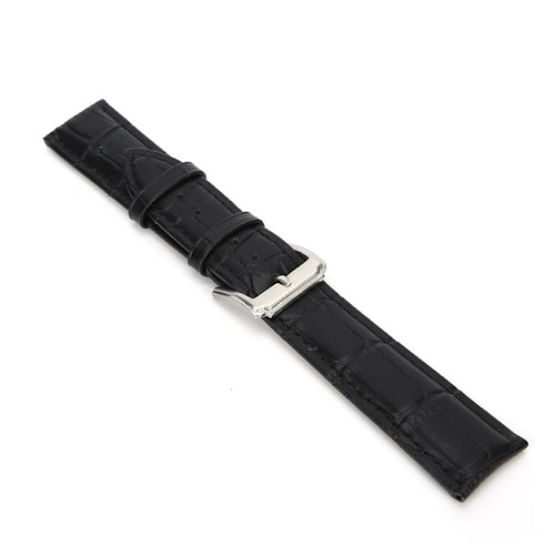 20mm Universaali PU-nahkainen Unisex Säädettävä Kellon Ranneke Vaihto