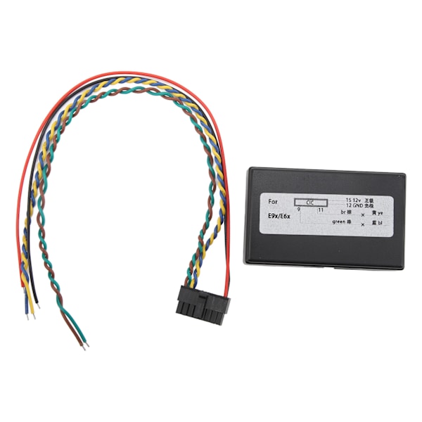 CIC Retrofit Adapter Emulator Støtte for Video i Bevegelse Navigasjon Stemmekontroll Aktivering for E90 E60 E9X E6X E8x