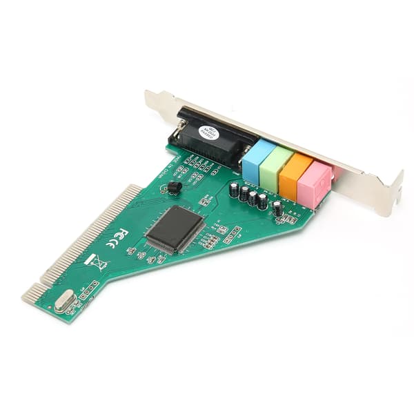 PCI Lydkort 120dB Duplex Afspilning Computertilbehør med 4 Kanaler til Windows 98 8738