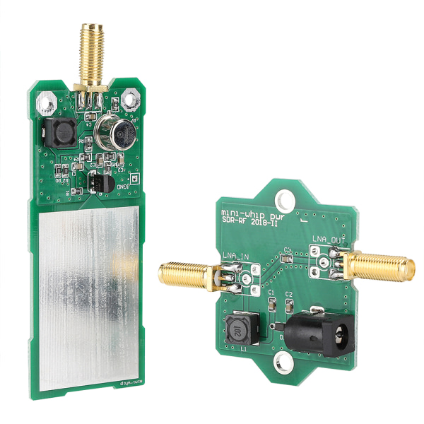 MetalPC Micro Radio MF / HF / VHF / SDR Grøn Antenne til Krystalradio / Transistorradio