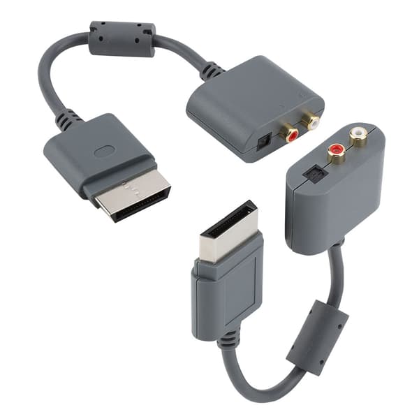 Ny RCA Optisk Lydadapter Konverteringskabel For XBOX 360