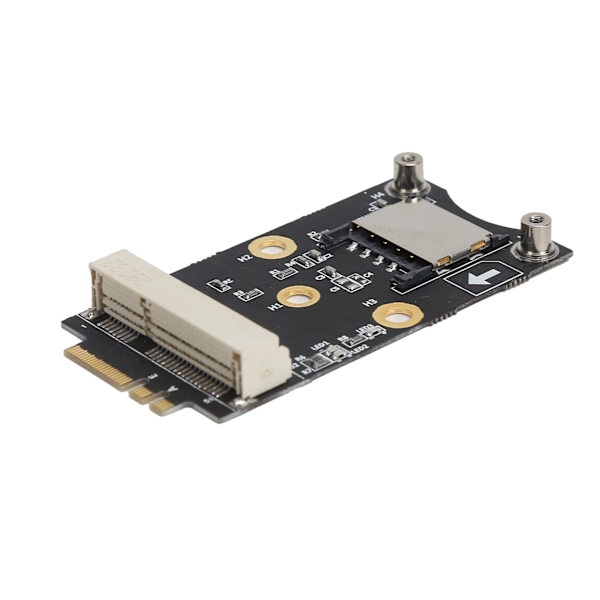 M.2 till Mini PCIE Adapter A/E Key 3G 4G WIFI-modul med SIM-kortplats Expansionskortmontering