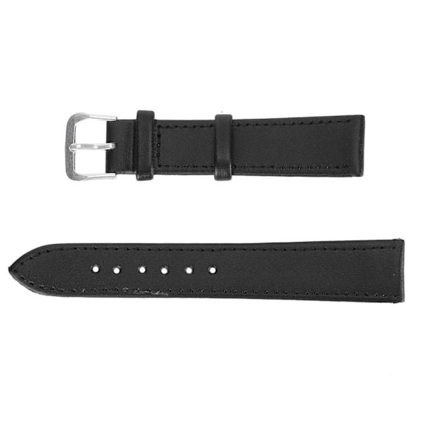 Pin Buckle Watch Band PU Leather Universal Replacement Watch Strap Part Accessory18mm / 0.71in