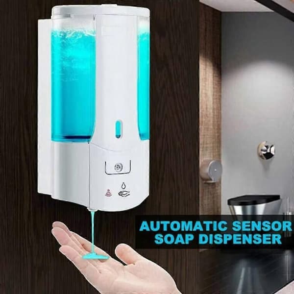 450 ml automatisk vægmonteret sæbedispenser med infrarød sensor