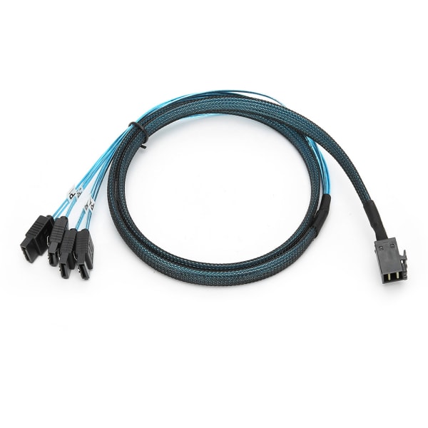 Minisas-datansiirtolinja H0107 Sas1 - 4SATA-palvelin 8643 Muuntaa 4sata High Definition -liitännäksi 100 cm