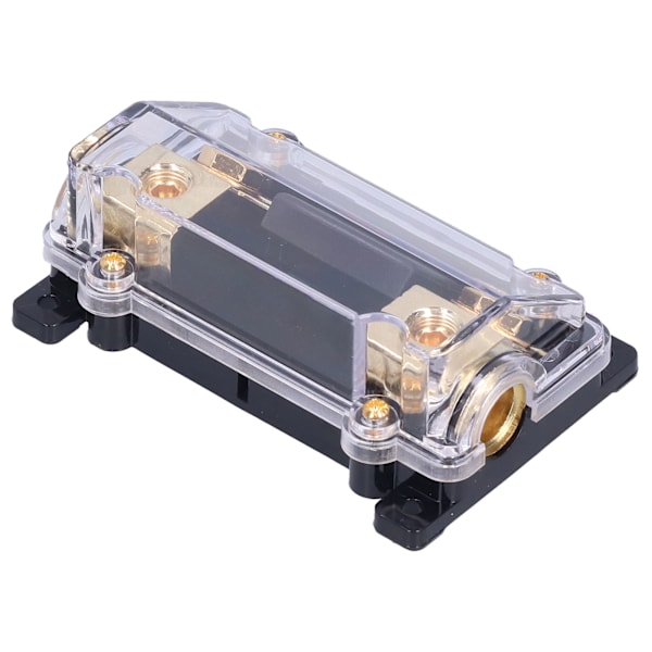 0/2/4 Gauge AWG Sikringsholder 1 Ind 1 Ud Inline ANL Blok med 100Amp Sikring til Bil Båd Lyd