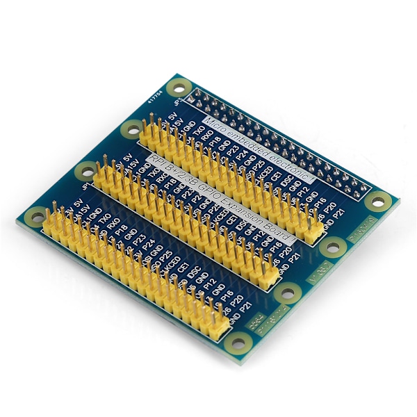 GPIO Udvidelseskort 1 til 3 Port Udvidelse 40-pin Kortmodul GPIO Adapter til Raspberry PI 2