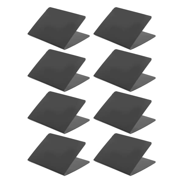 16 Pieces Mini V-Shaped Chalkboards Erasable Reusable for Dining Table Numbers Bulletin Boards Party Decorations Event Supplies