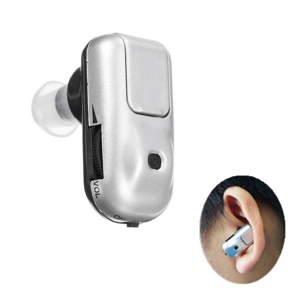 Mini trådløst høreapparat Hodetelefoner Lydforsterker