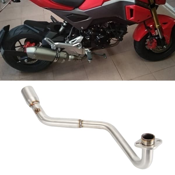 Motorcykel Modificeret Udstødningsrør Mellemrør Passer til HONDA MSX125 2013-2019