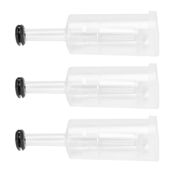 3 Pcs Homebrew Airlock with Sealing Ring for Beer Wine Fermentation Brewing Accessories 0.1