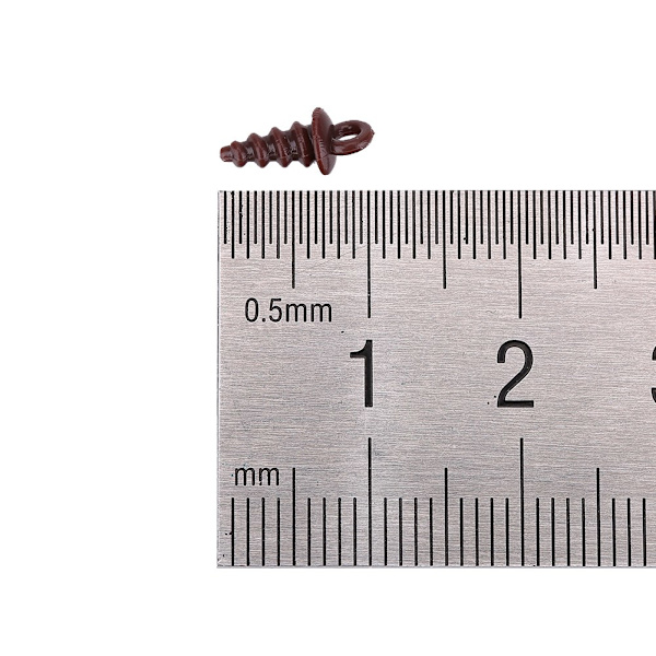 100 stk. Karpfiske Krokstopper Glidende Kroker Holder Terminal Tackle Plasttilbehør