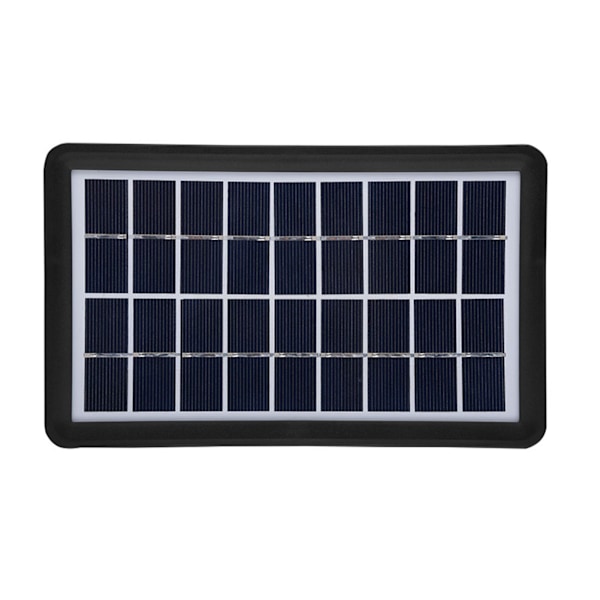 9V 3W Solpanel Vattentät 93% Ljustransmission Polykristallin Solcell