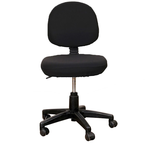 2 stk Universal Computer Office Chair Ryggstøtte Deksel Beskyttende Stretchable Roterende Drafting Chair Slipcover