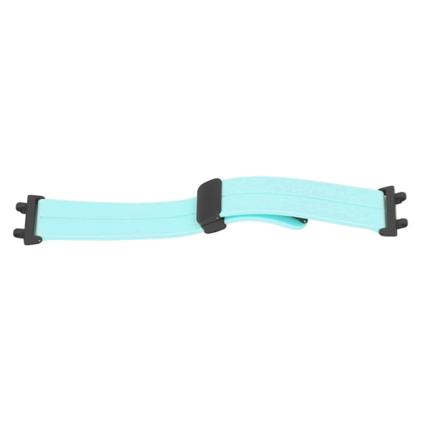 Silikonarmband för Amazfit T Rex 2 Snabbkoppling Magnetiskt Fällbart Spänne Armband för Fitness Mintgrön