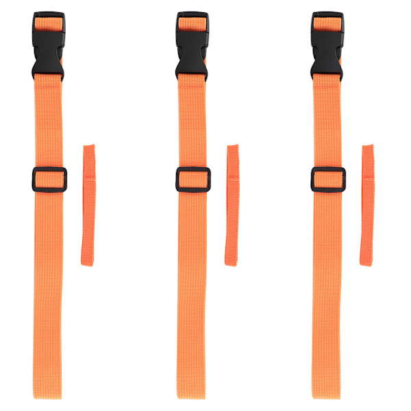3 st Livboj Tillbehör Bandage Fixerat Bälte Simning Anslut Midjeband Säkerhetsrep Orange
