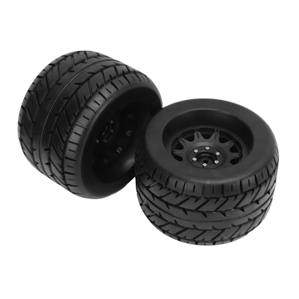 2 st RC Truck Däck Gummiband Hex Hjul med Kopplingar för Arrma för Traxxas för HPI för Tekno MT410 1/8 Monster Truck Typ A Nav