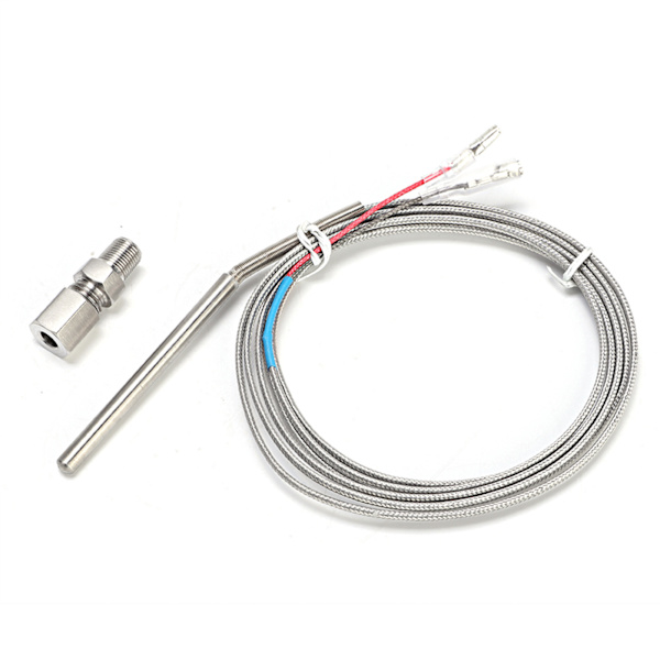 1/8in NPT Bil Udstødningstemperatur Sensor Termometer Transmitter Transducer Tilbehør