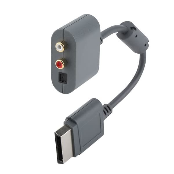 Ny RCA Optisk Lydadapter Konverteringskabel For XBOX 360