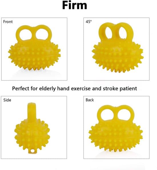 Hand Exercise Ball - Hand Trainer - Grip Strength Training - Muscle Strengthening - Exercise Ball - Hand Muscles - Wrist Training - Finger Strength -